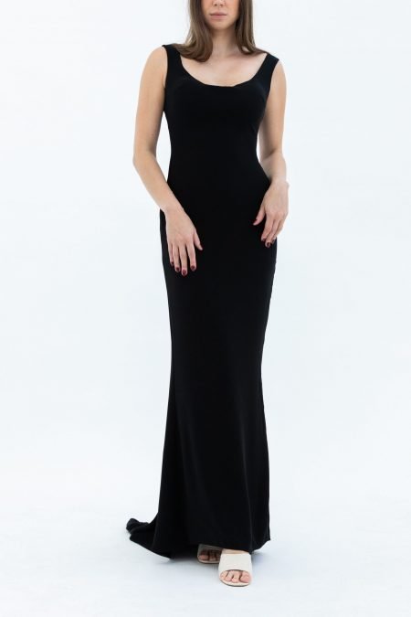 Scoop Slip Dress Evening Dress