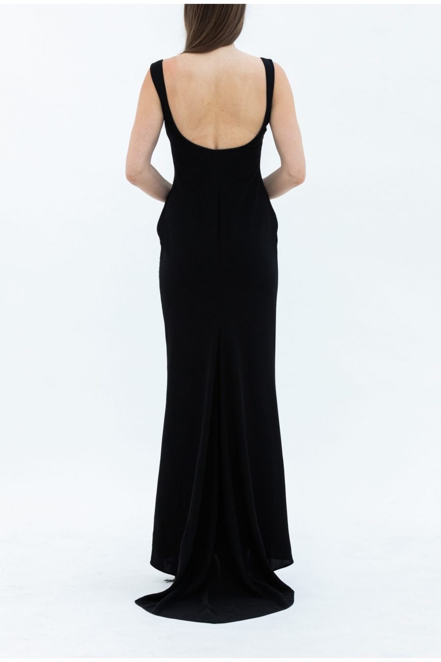 Scoop Slip Dress Evening Dress - Image 4