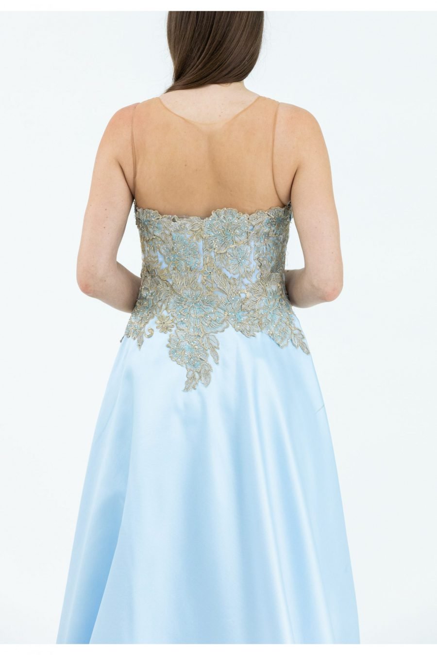 Illusion Princess Evening Dress - Image 4