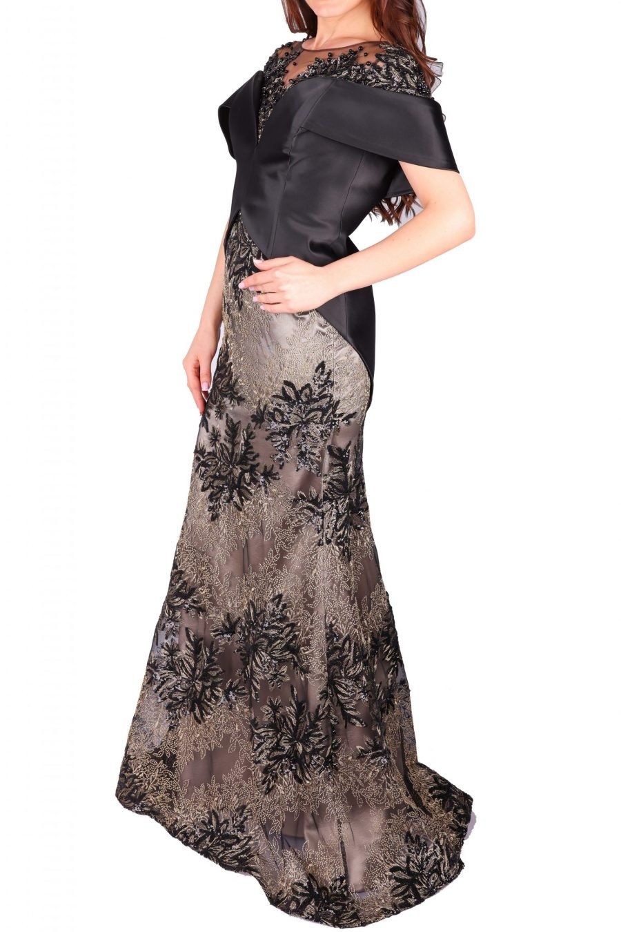 Double Layer Detailed Slip Dress - Image 3