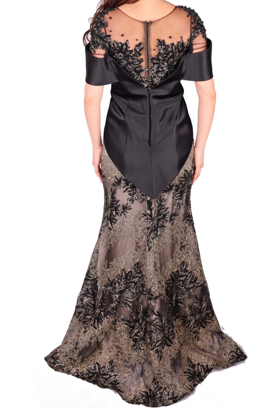 Double Layer Detailed Slip Dress - Image 2