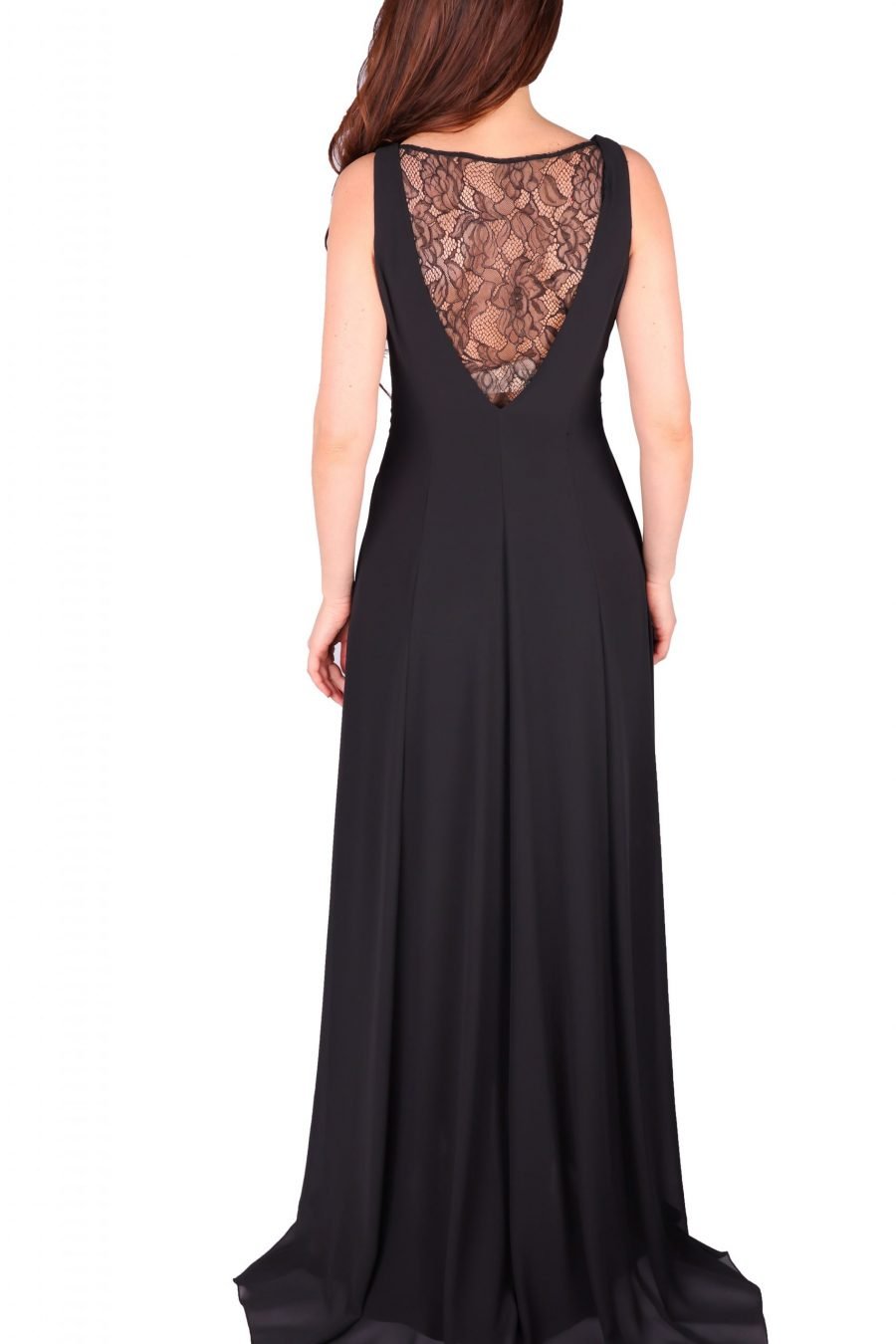 Column V-Neck Simple High knee. Multilayer Evening Dress - Image 2