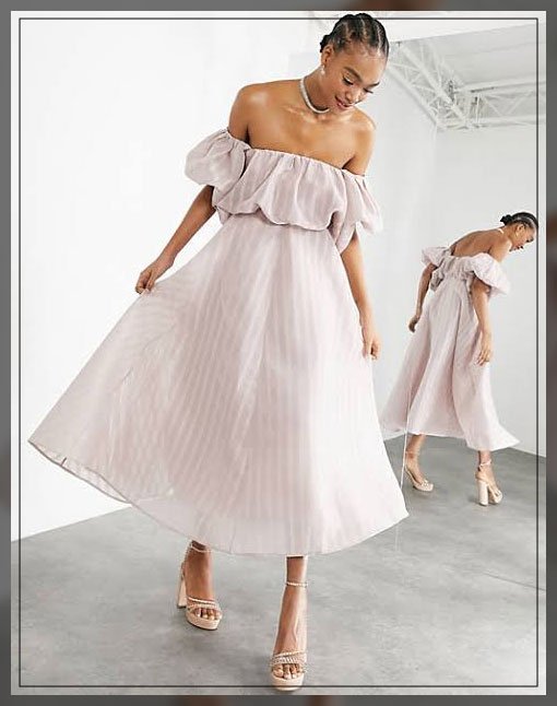 off-shoulder dress 1