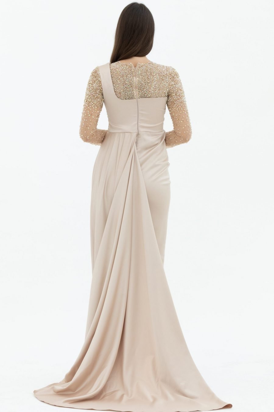 Jewel High Knee Evening Dress - Image 4
