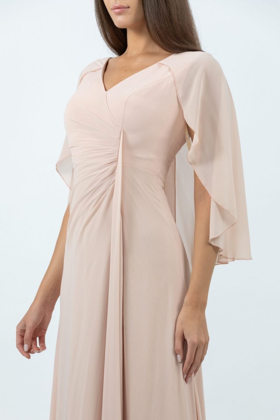 v-neck - Column Evening Dress - Image 15