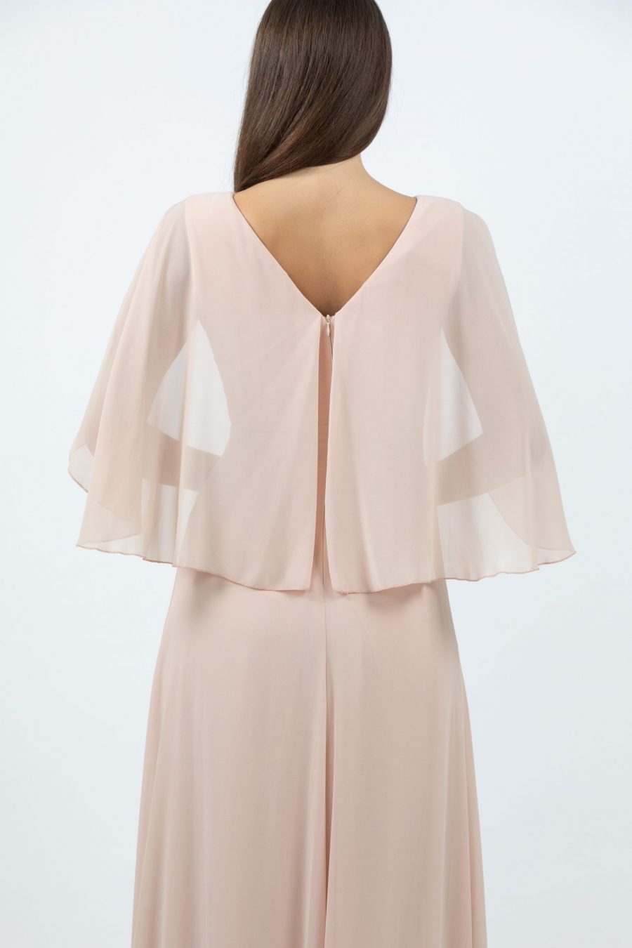 v-neck - Column Evening Dress - Image 16