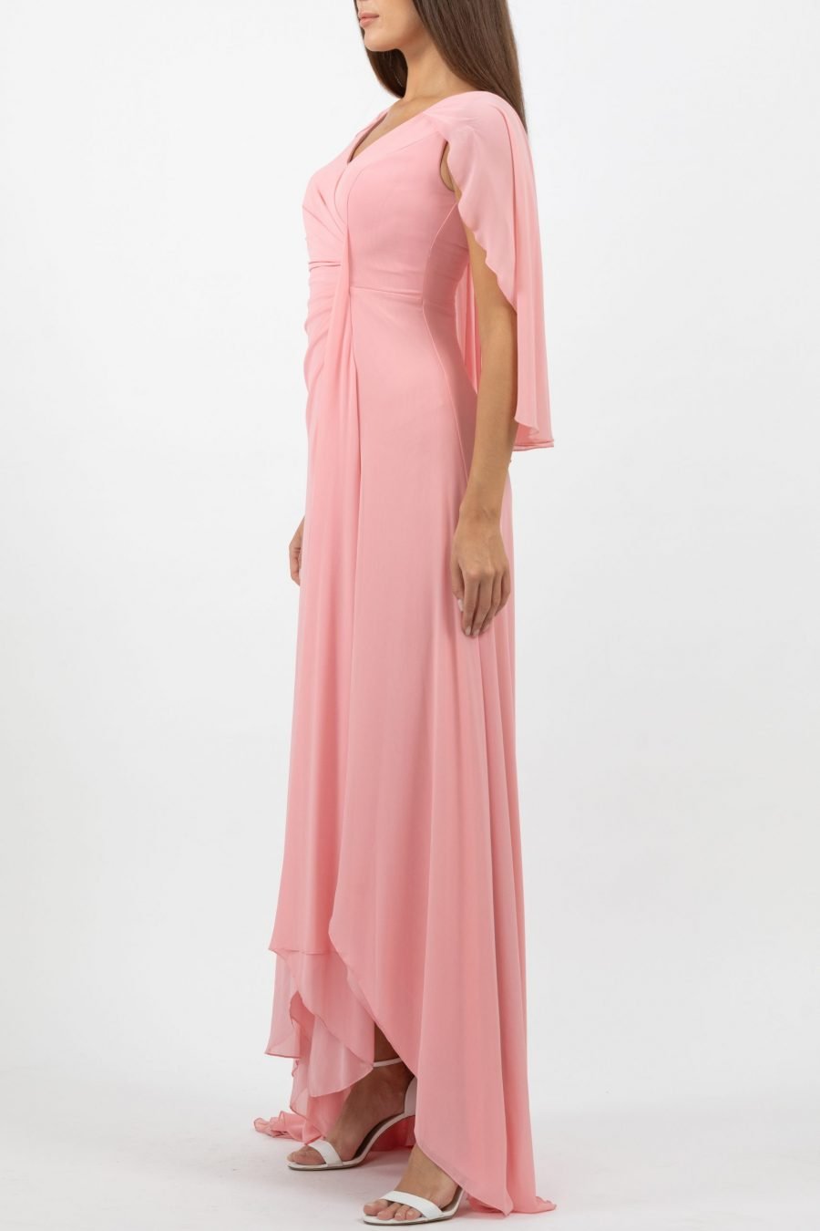 v-neck - Column Evening Dress - Image 19