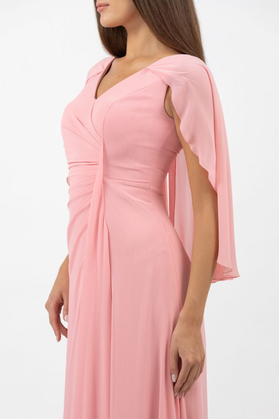 v-neck - Column Evening Dress - Image 20