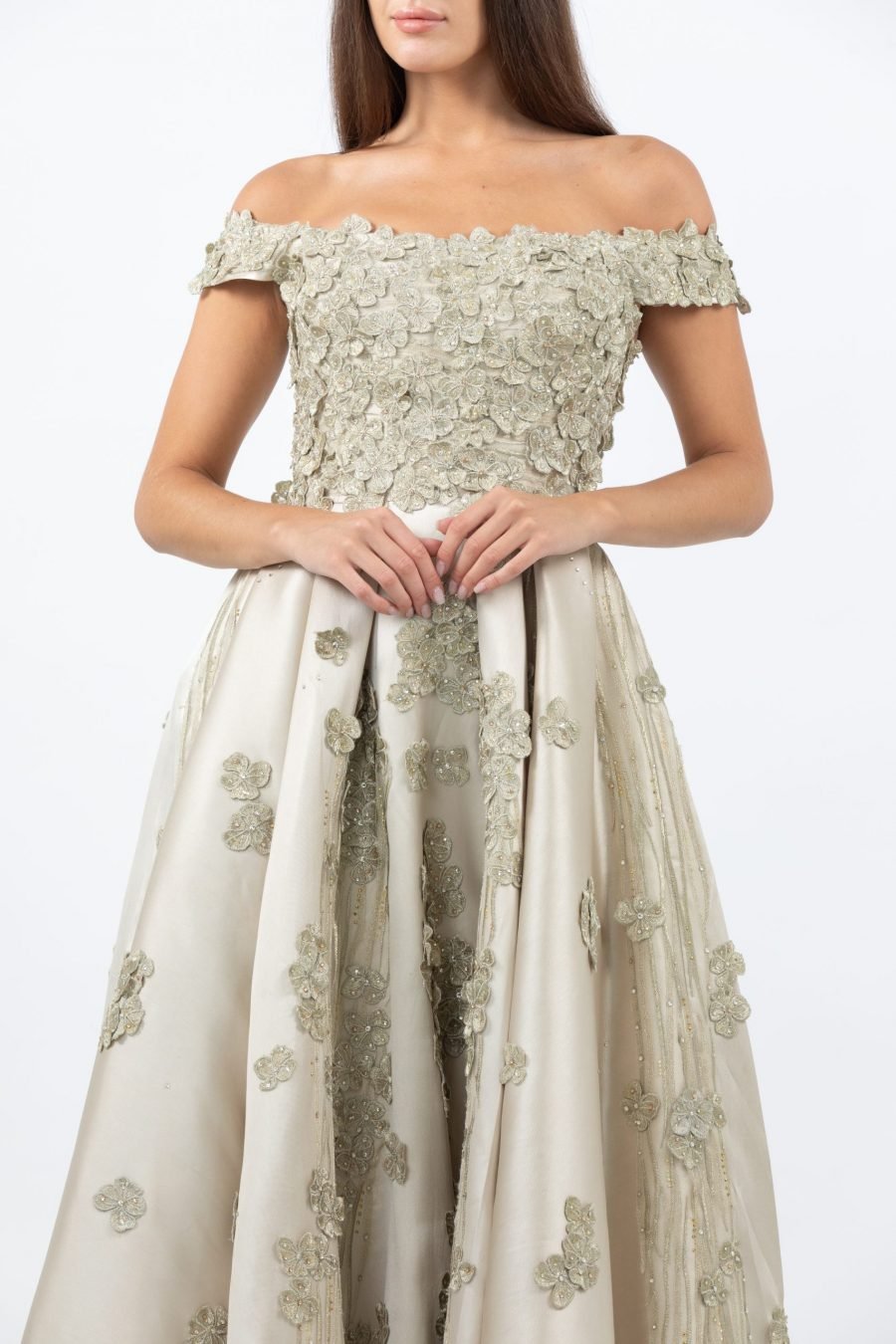OFF - Shoulder - Princess Evening Dress - Image 2