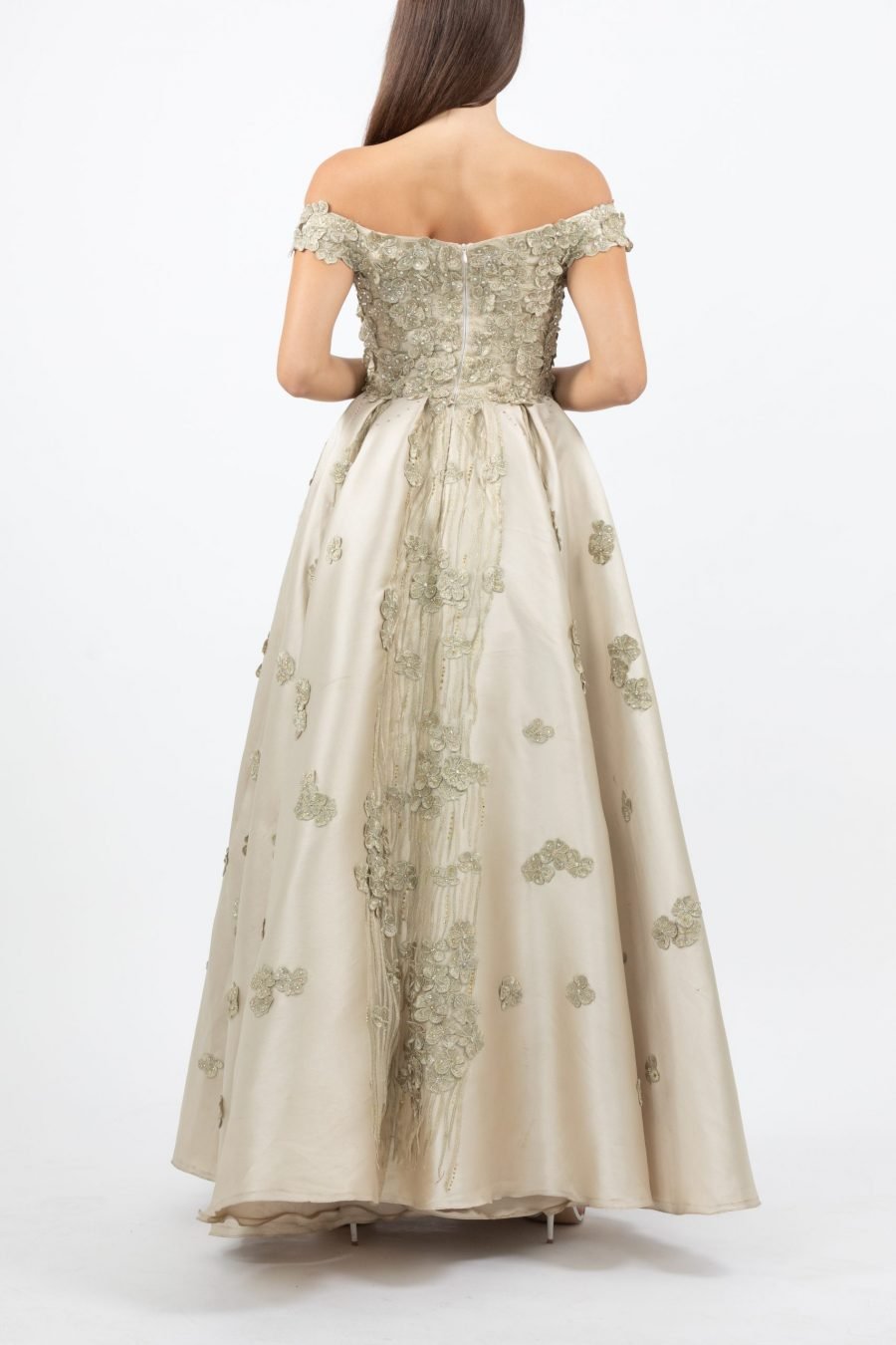 OFF - Shoulder - Princess Evening Dress - Image 4