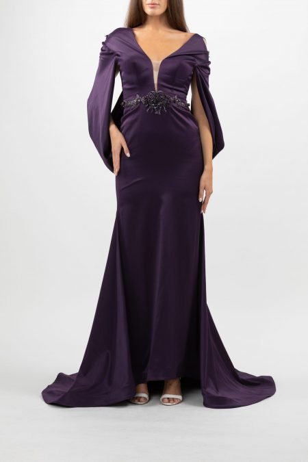 Plungeing - Mermaid  Evening Dress