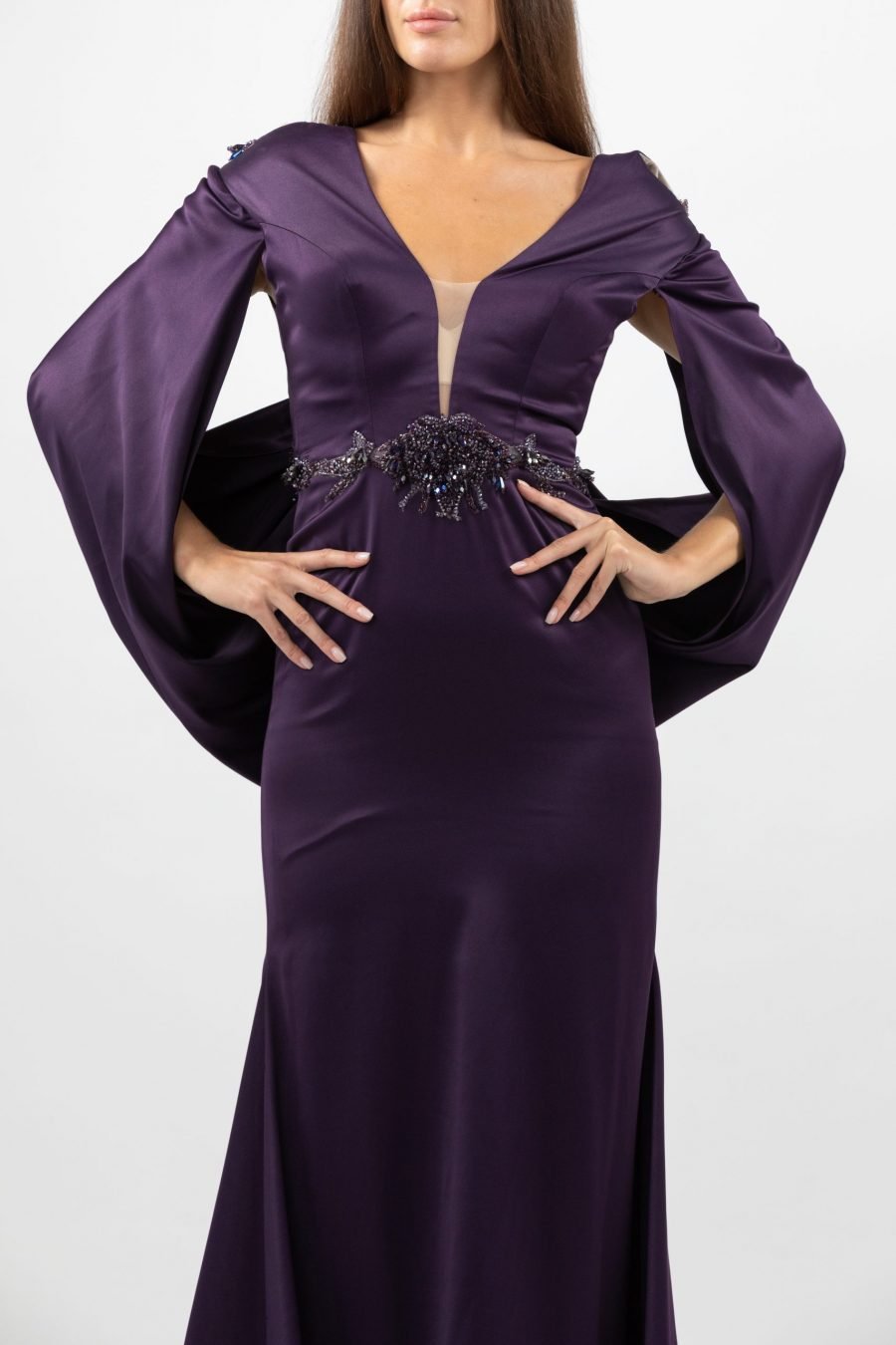Plungeing - Mermaid  Evening Dress - Image 2