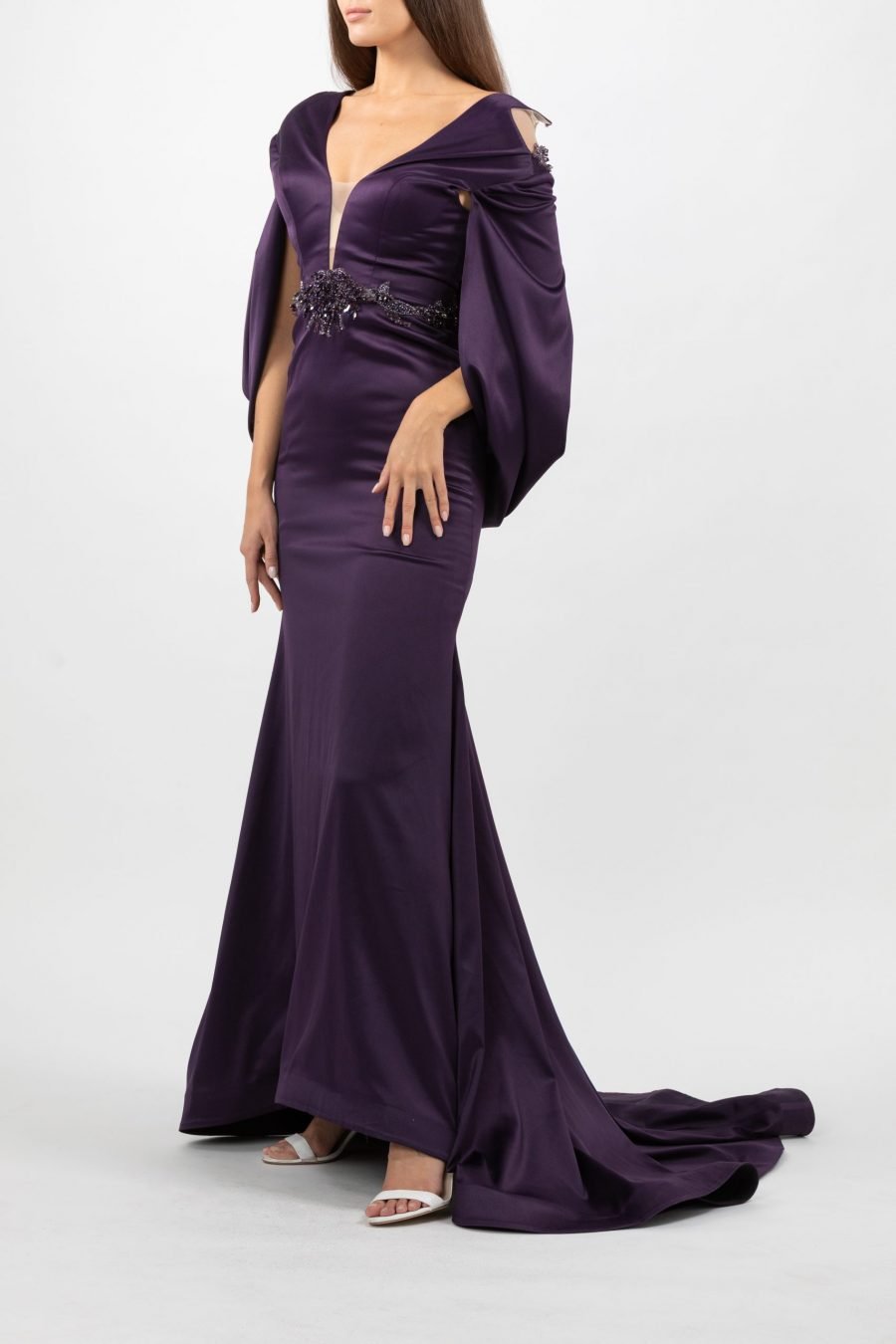 Plungeing - Mermaid  Evening Dress - Image 3