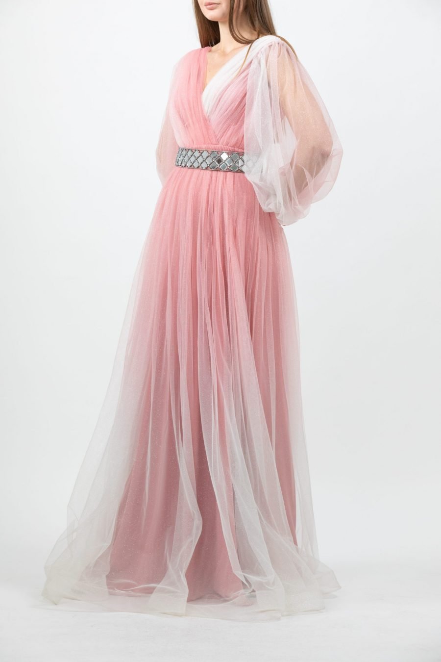 V-Neck - Princess Evening Dress - Image 6