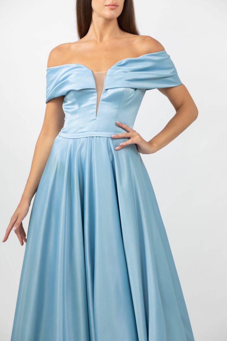 OFF-Shoulder A-Line Evening Dress - Image 2