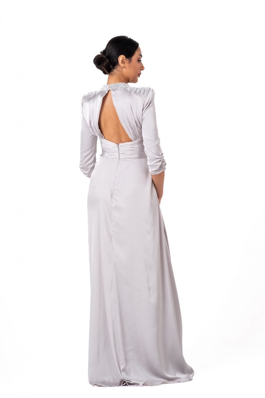 Jewel High Knee Evening Dress - Image 16