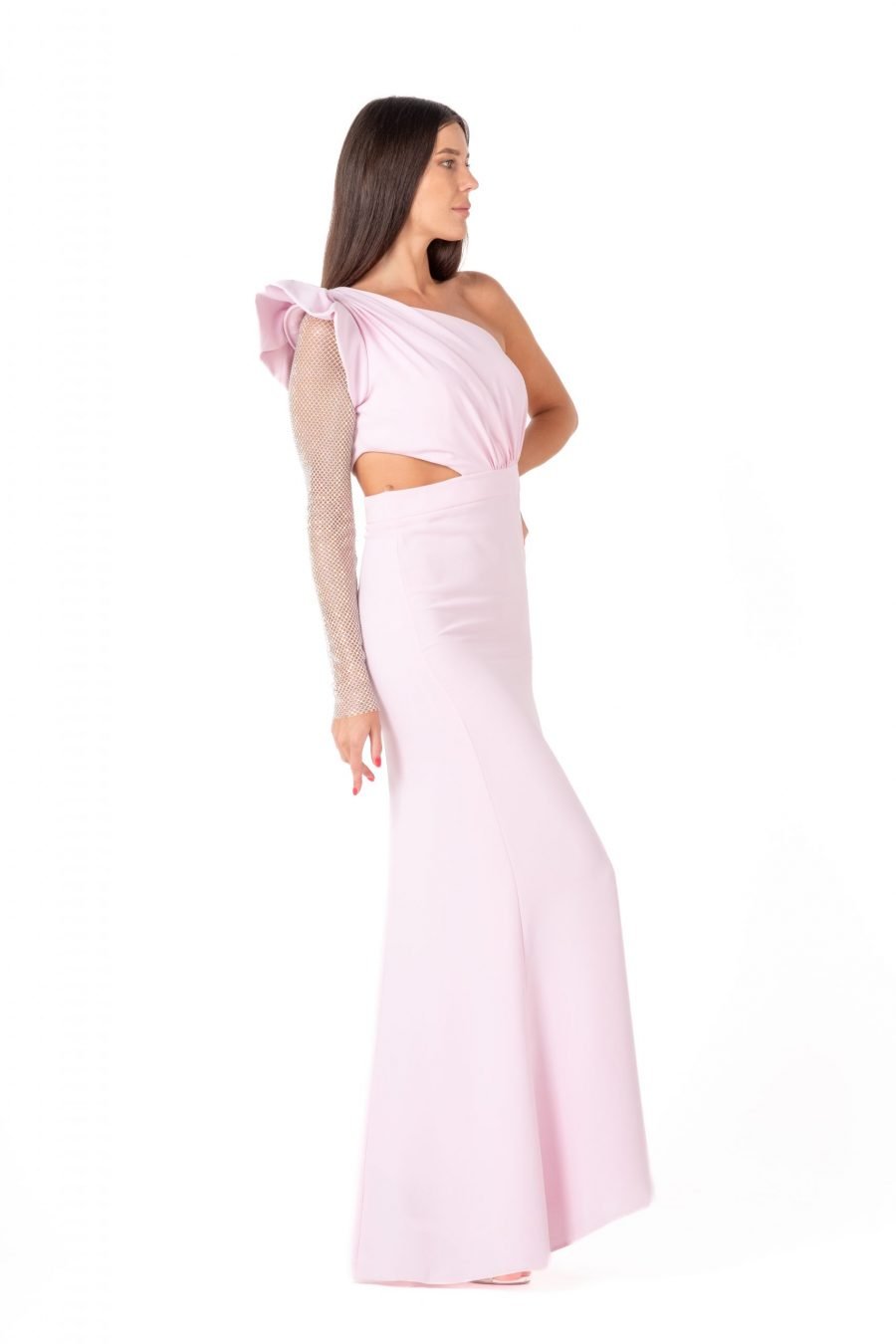 Asymmetric High Knee Evening dress - Image 2