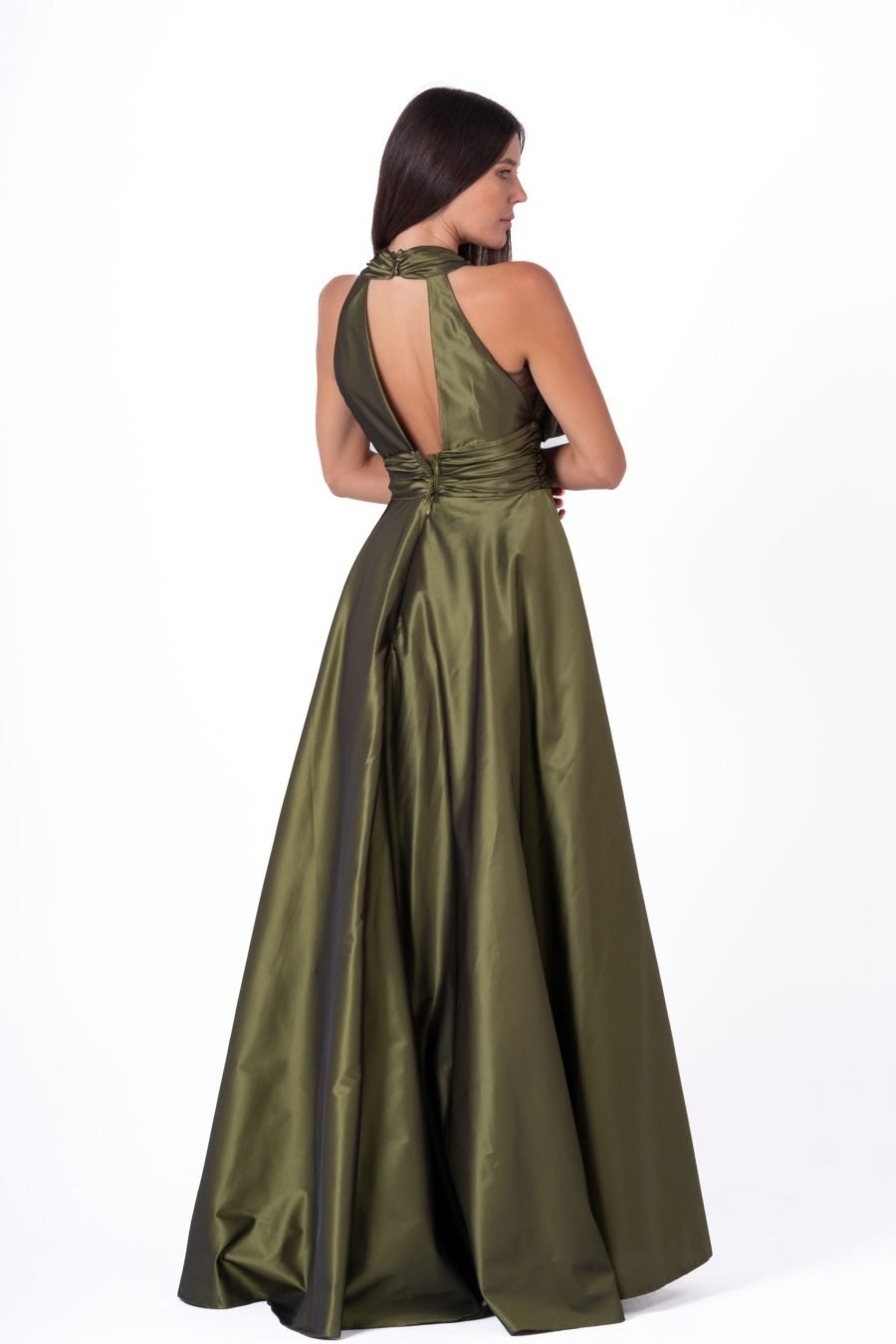 Queen Anne High Knee Evening Dress - Image 4