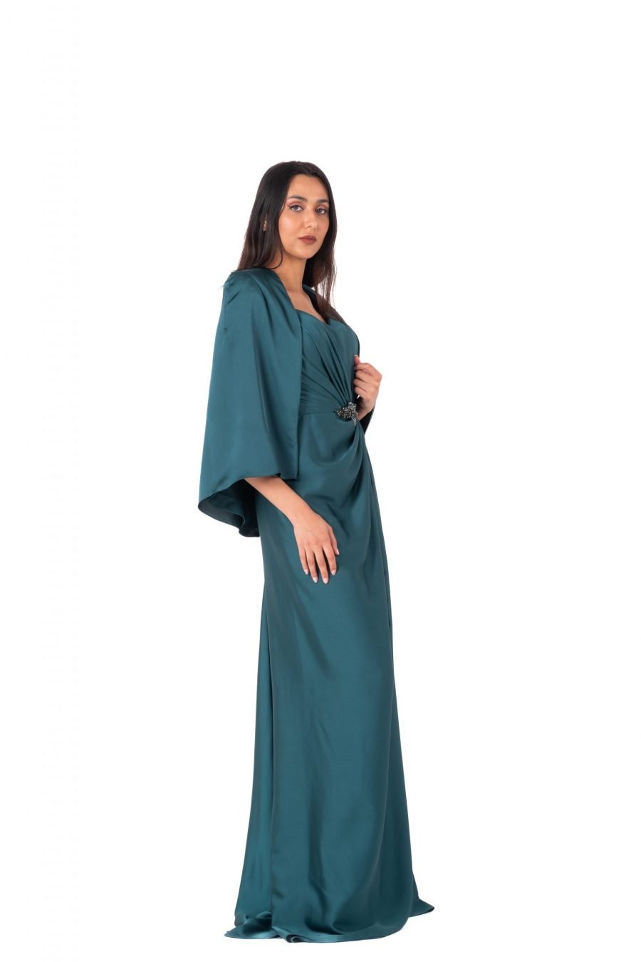 Halter Strap  High Knee Evening Dres - Image 4