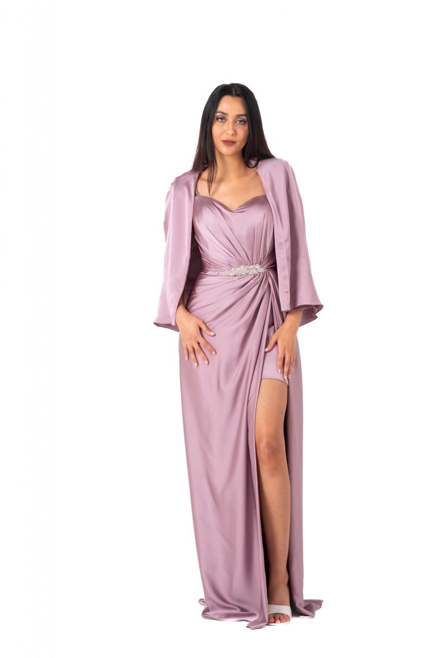 Halter Strap  High Knee Evening Dres - Image 12