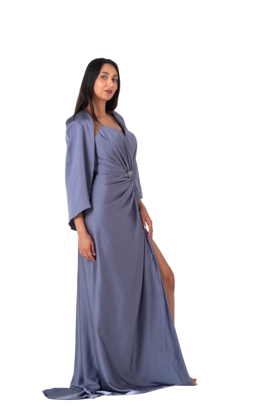 Halter Strap  High Knee Evening Dres - Image 7