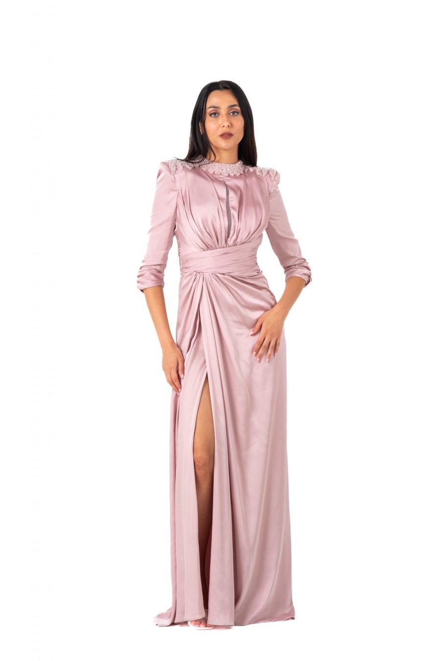 Jewel High Knee Evening Dress - Image 9