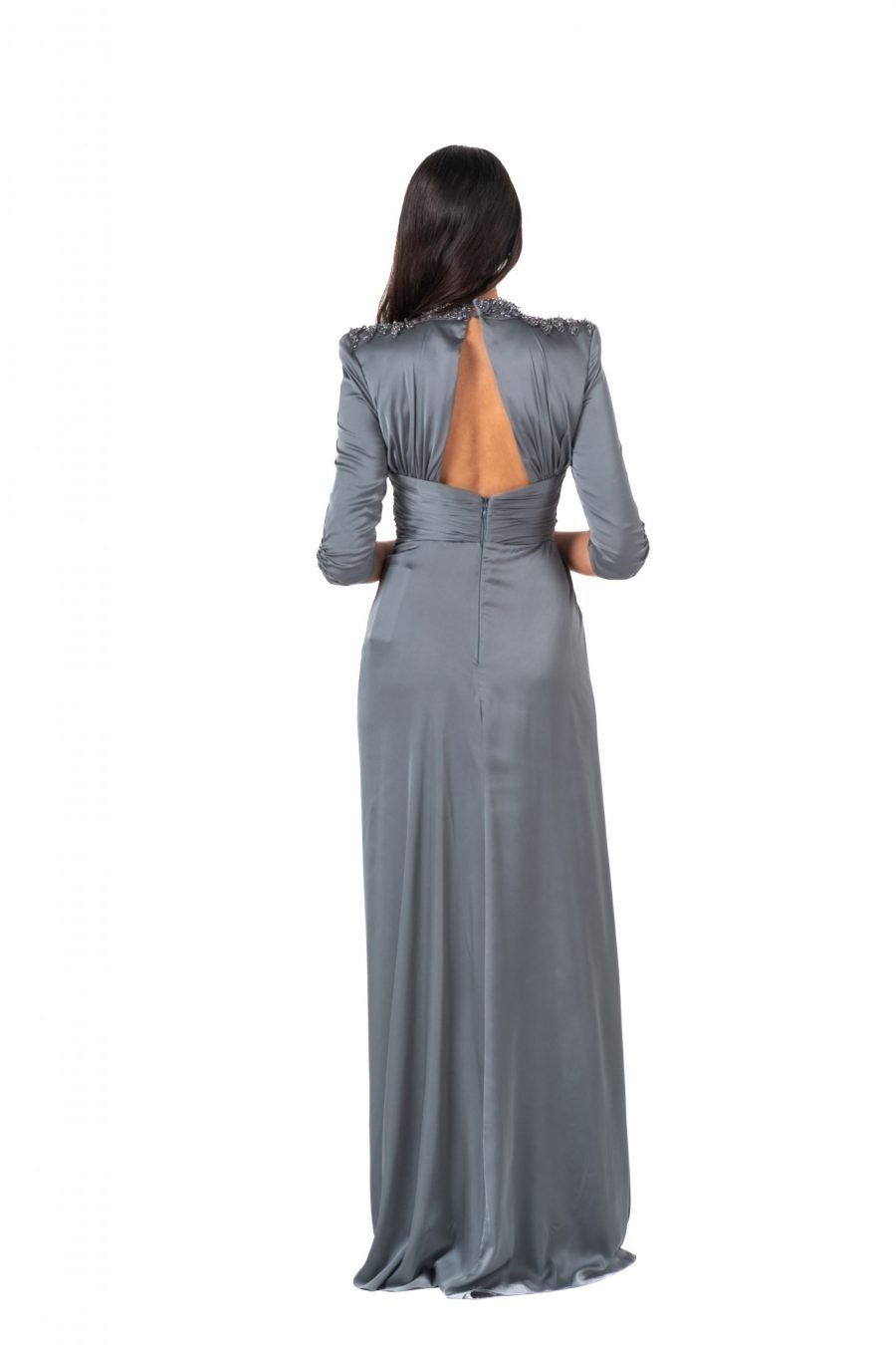 Jewel High Knee Evening Dress - Image 24