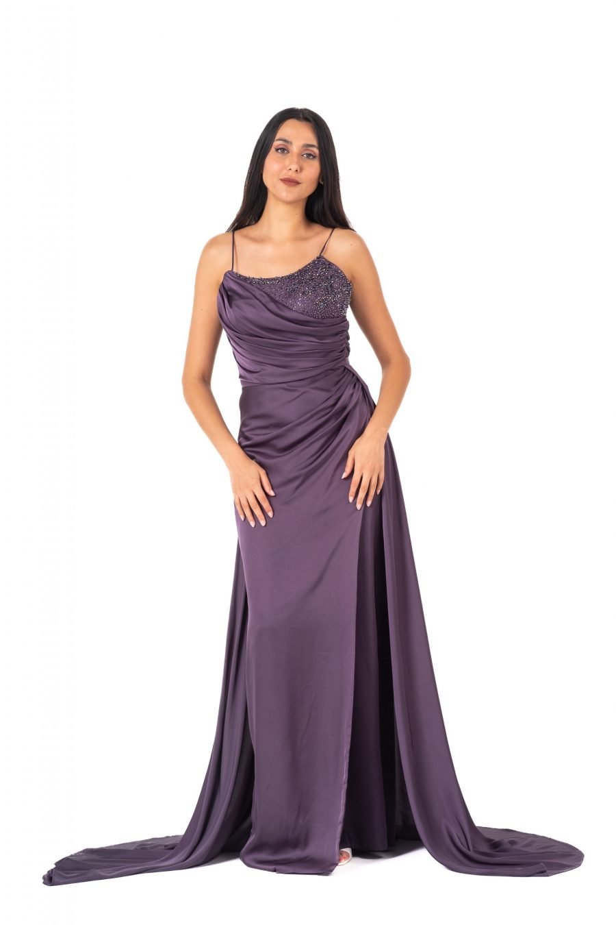 Halter Strap Mermaid Evening Dres