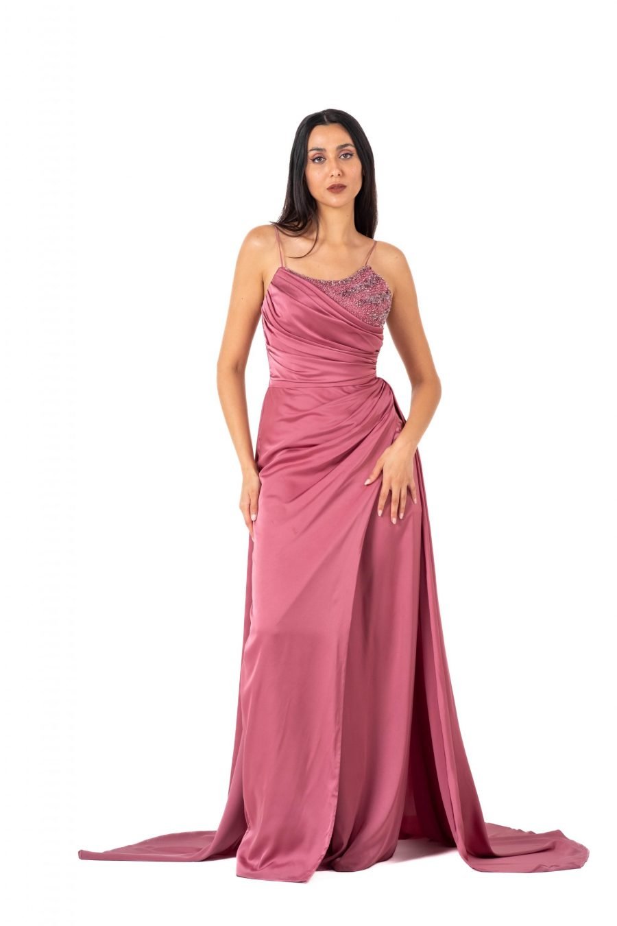 Halter Strap Mermaid Evening Dres - Image 9