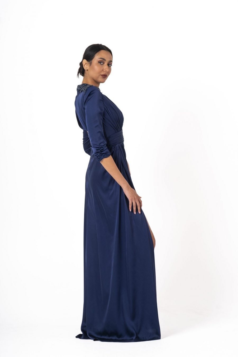 Jewel High Knee Evening Dress - Image 2