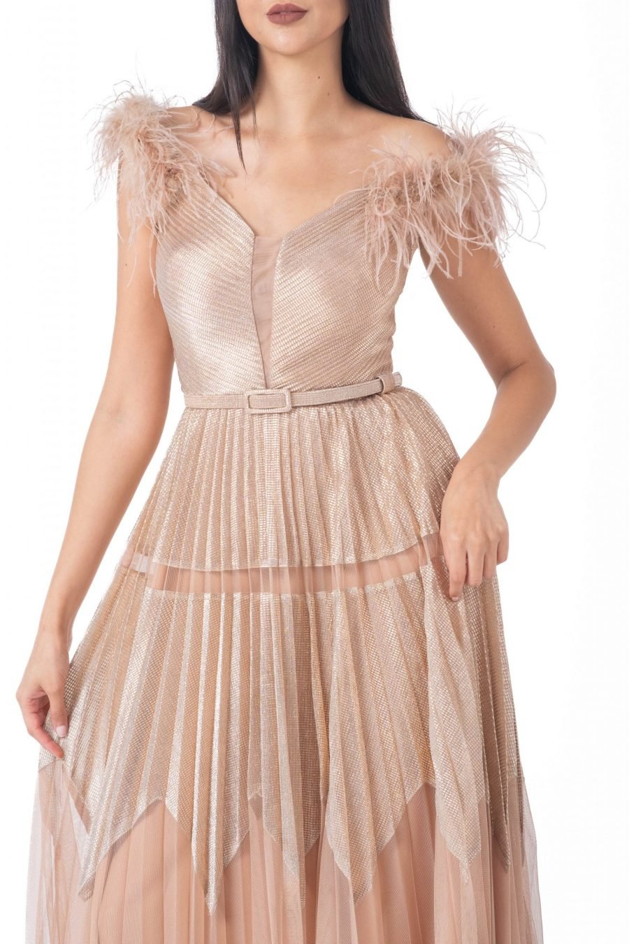 OFF-Shoulder Column Evening Dress - Image 16