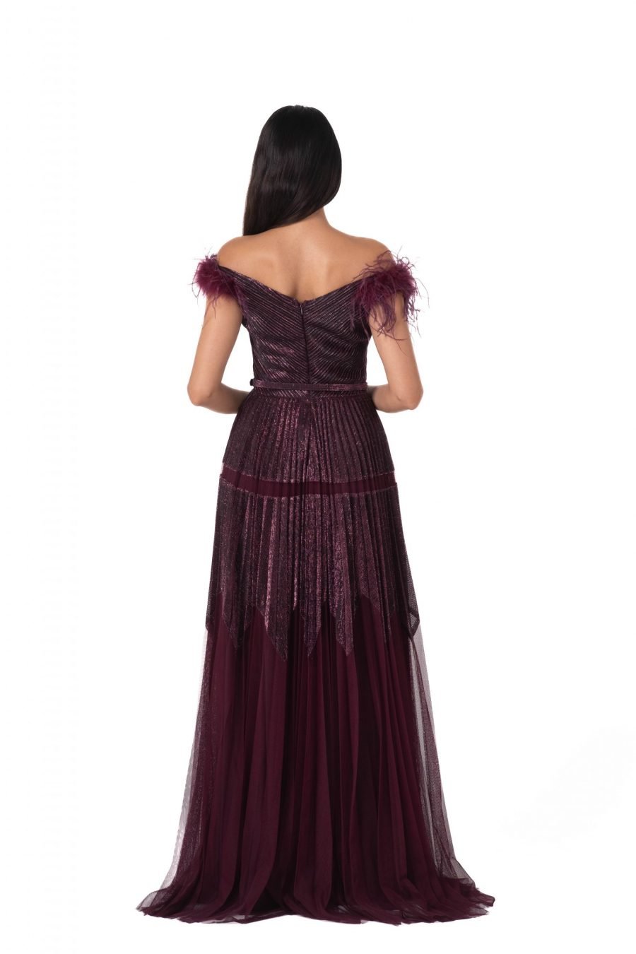 OFF-Shoulder Column Evening Dress - Image 19