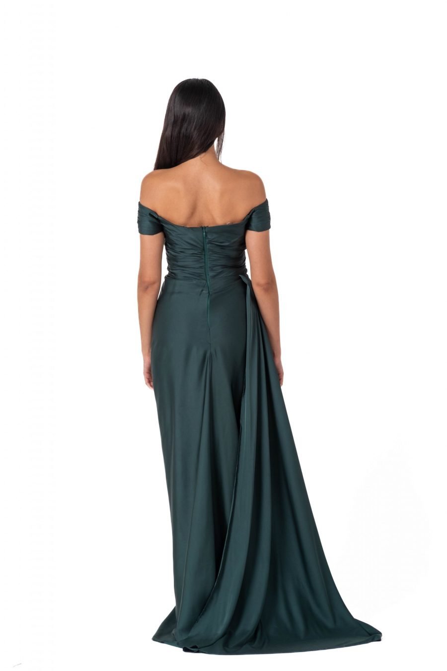 Off-Shoulder High Knee Evening Dress - Image 16