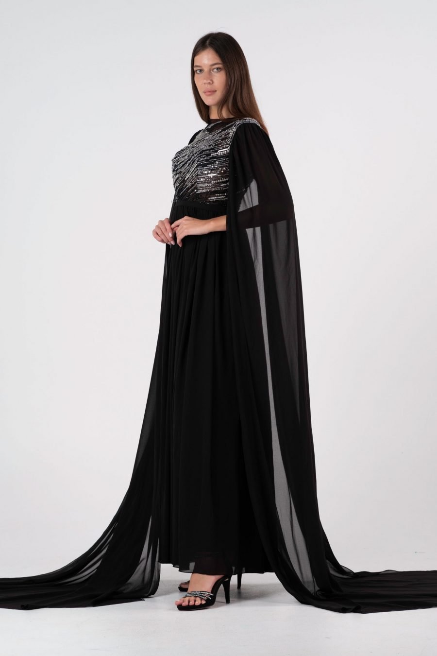 Jewel Column Evening Dress - Image 3