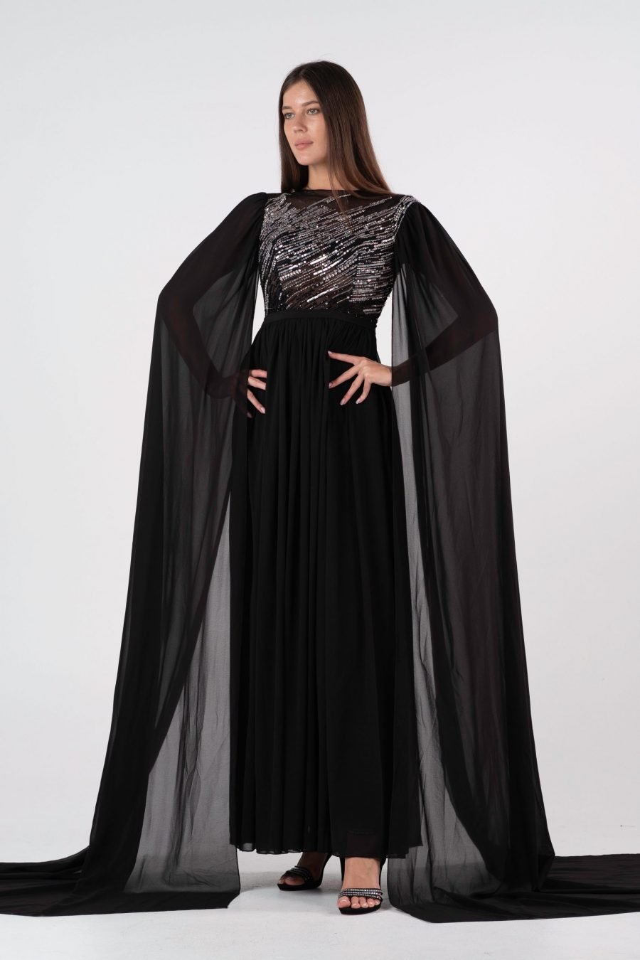 Jewel Column Evening Dress - Image 2