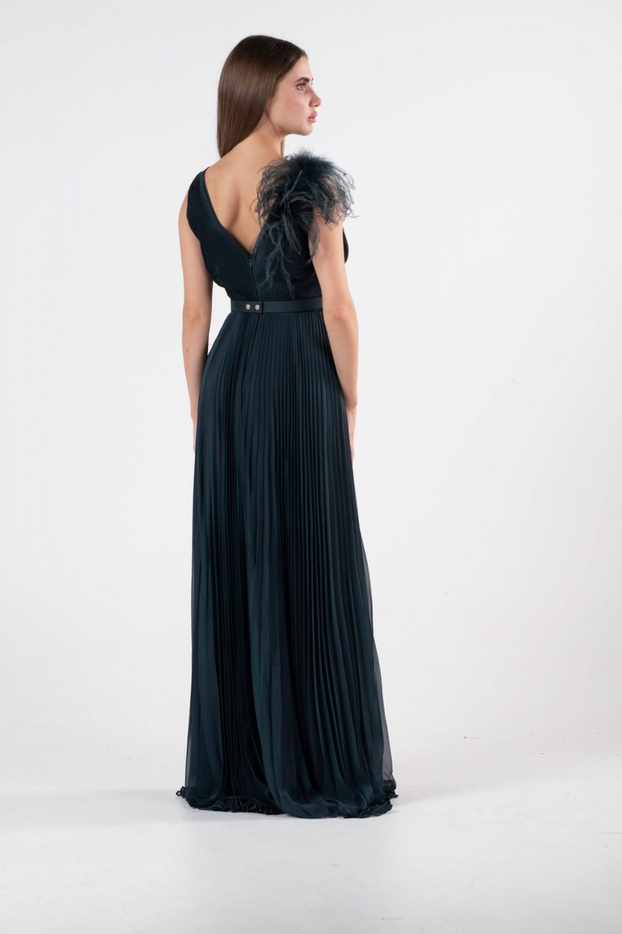 Plun Geing A-line Evening Dress - Image 6