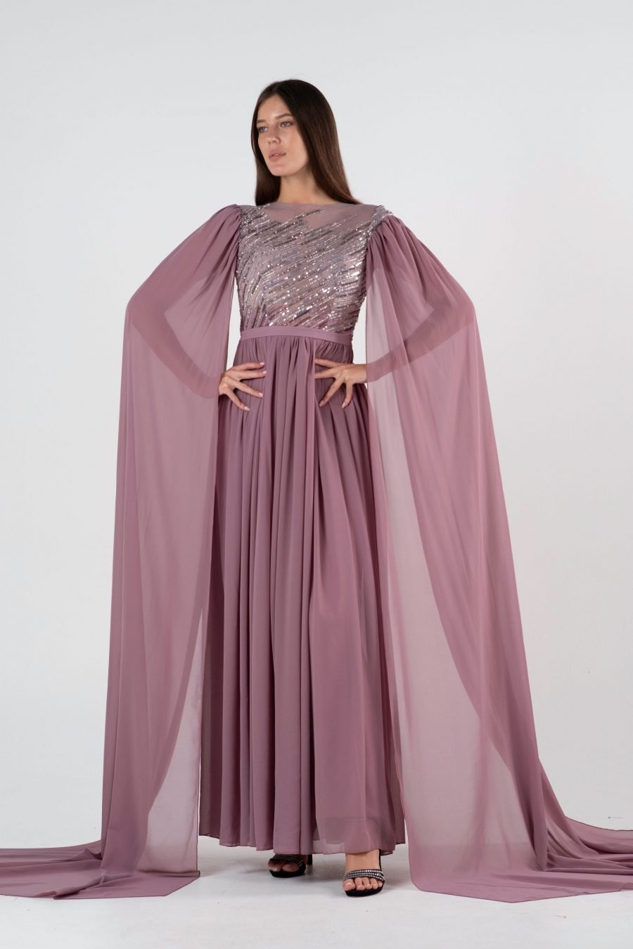 Jewel Column Evening Dress - Image 13