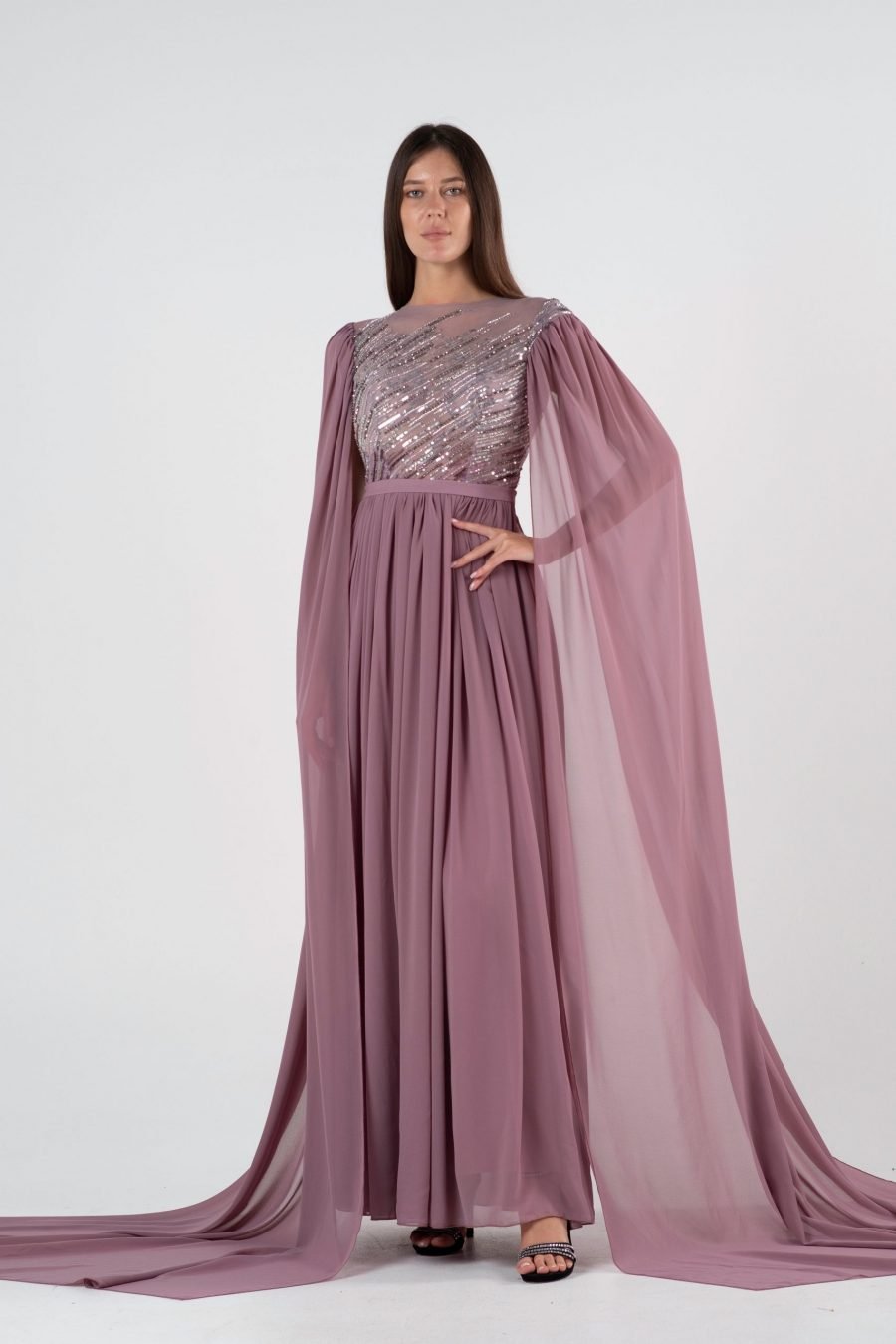 Jewel Column Evening Dress - Image 14