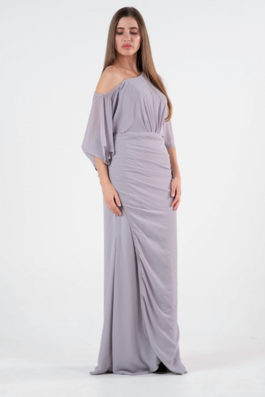 Asymmetric Column Evening dress - Image 2