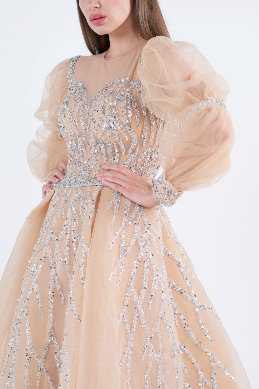 Jewel Princess Evening Dress - Image 3