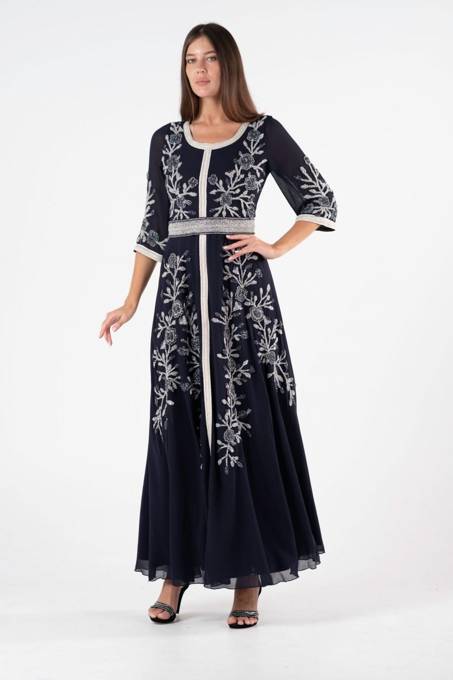Scoop Column Kaftan Dress - Image 5