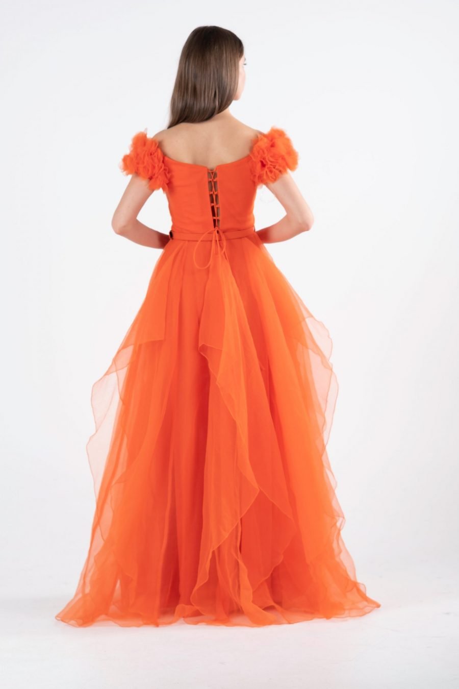 Off-Shoulder Princess Evening Dress - Image 2