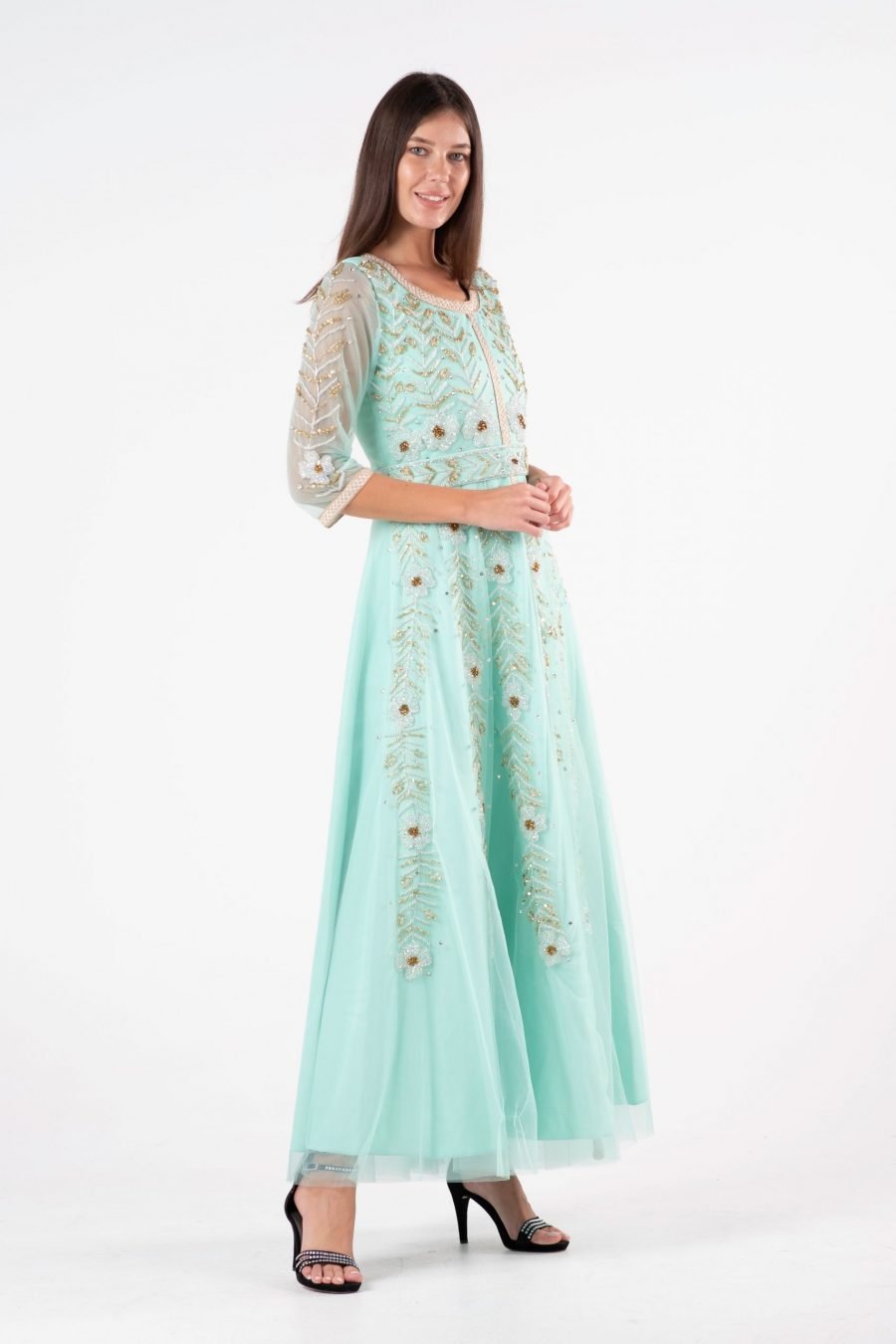 Jewel Column  Kaftan Dress - Image 2