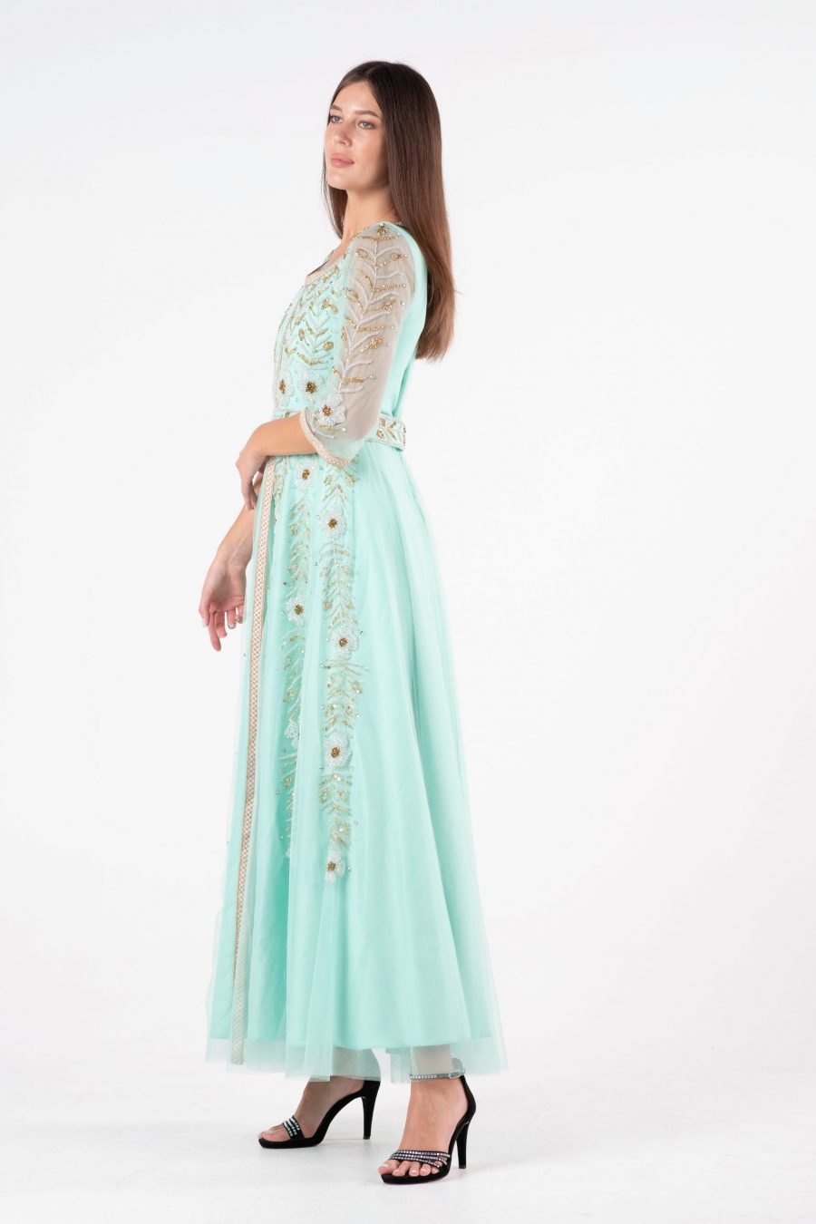 Jewel Column  Kaftan Dress - Image 3