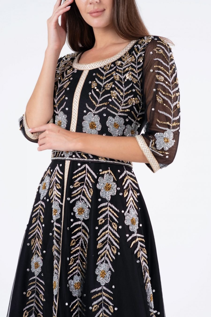 Jewel Column  Kaftan Dress - Image 7