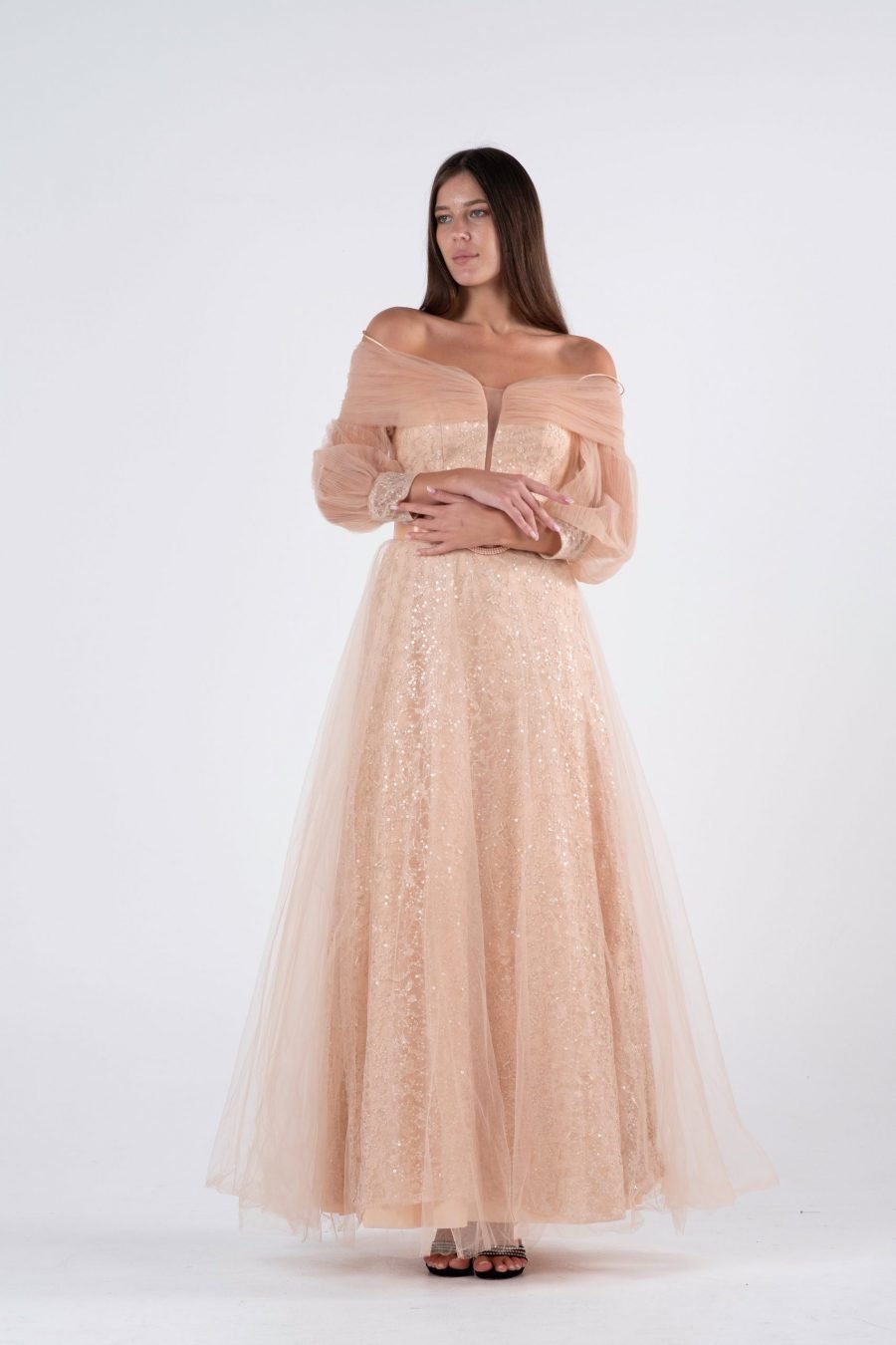 Plun Geing A-line Evening Dress