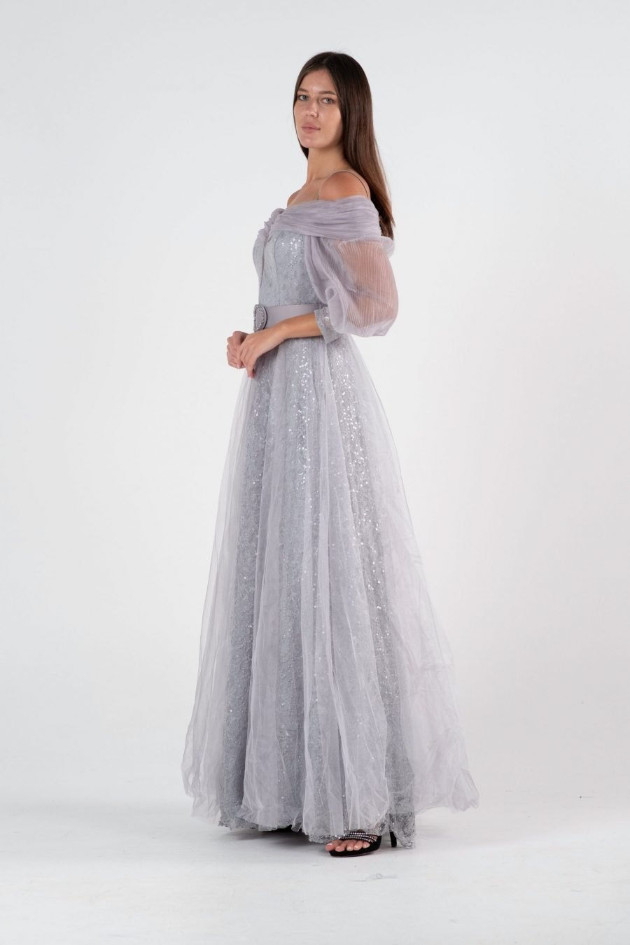 Plun Geing A-line Evening Dress - Image 6
