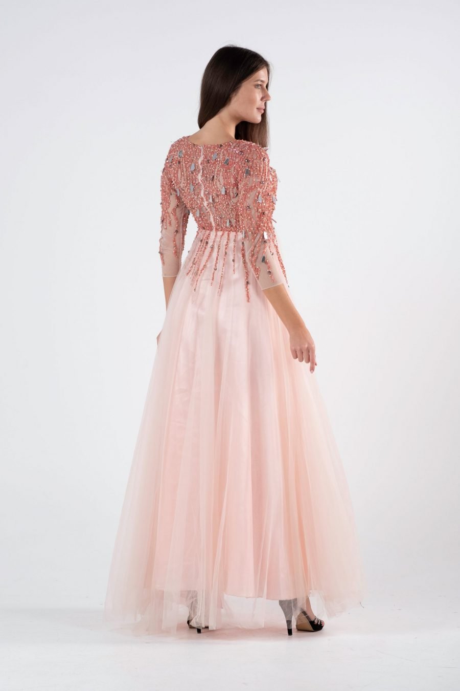 Jewel Princess Evening Dress - Image 3