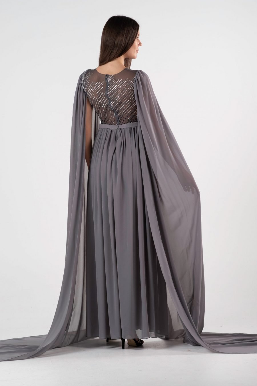 Jewel Column Evening Dress - Image 12