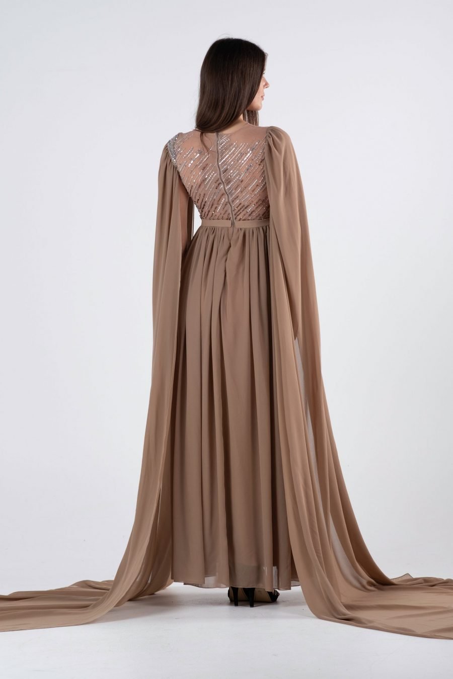 Jewel Column Evening Dress - Image 8
